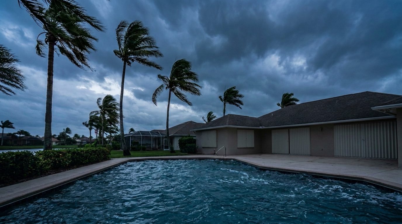 Custom swimming pool built by Pool Perfection